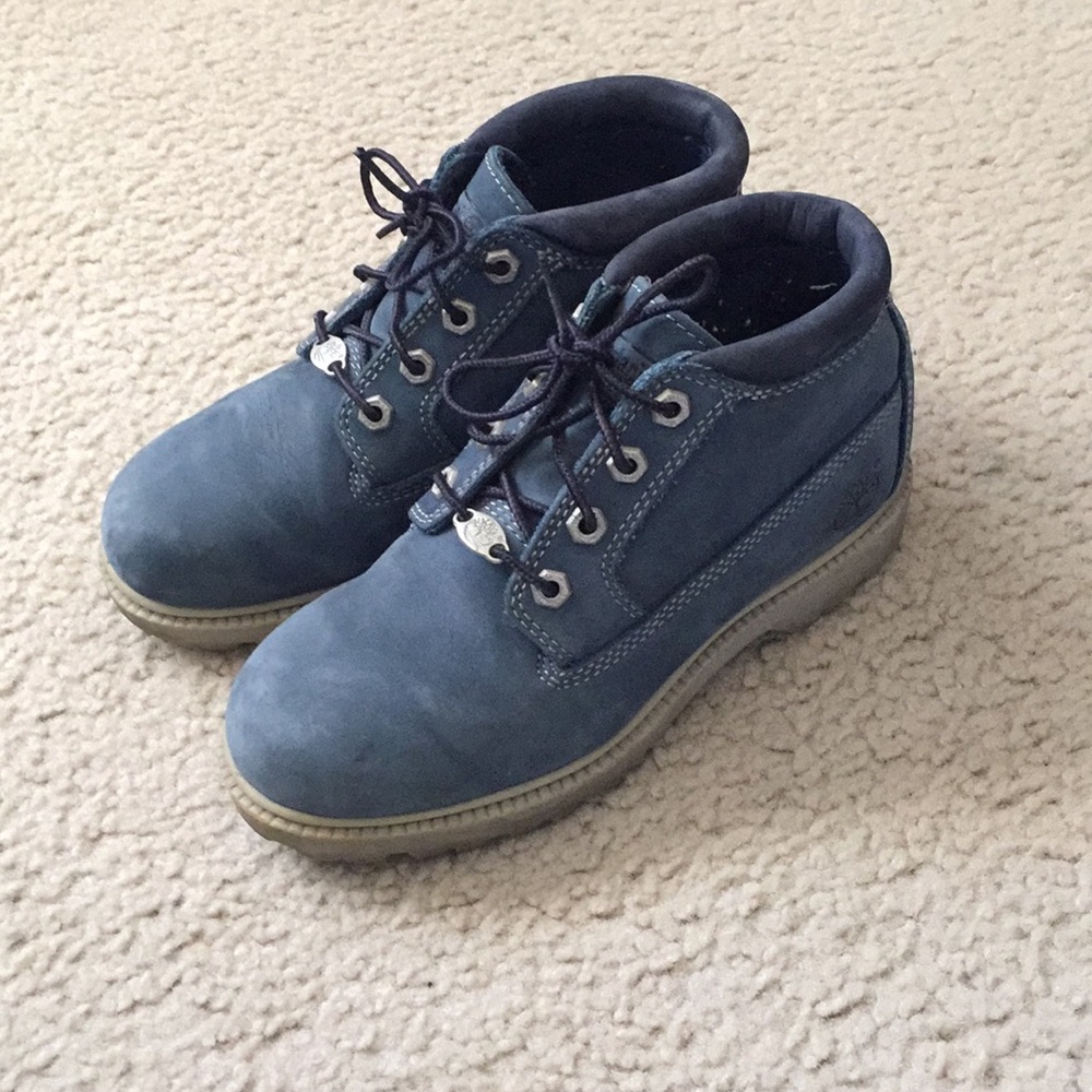 Blue Timberland Shoes